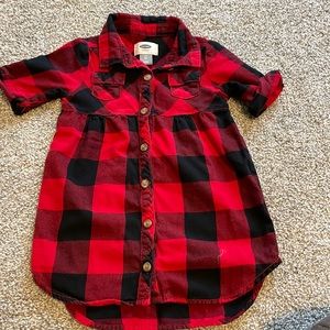 Flannel dress